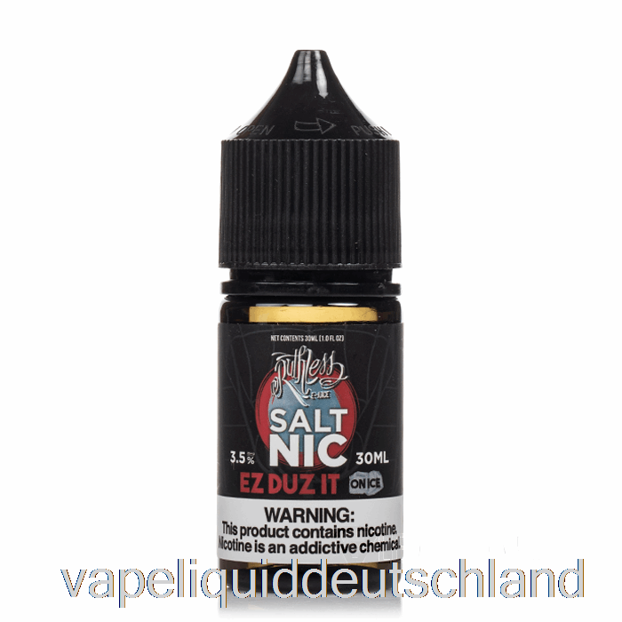 Ez Duz It On Ice – Rücksichtsloses Salz – 30 Ml 20 Mg Vape Deutschland